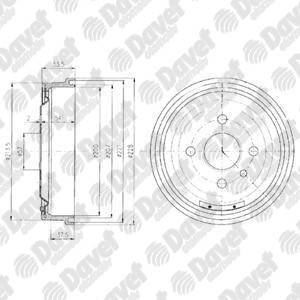 DELPHI BF151 Kampana Arka Opel Astra F 1.4 91-